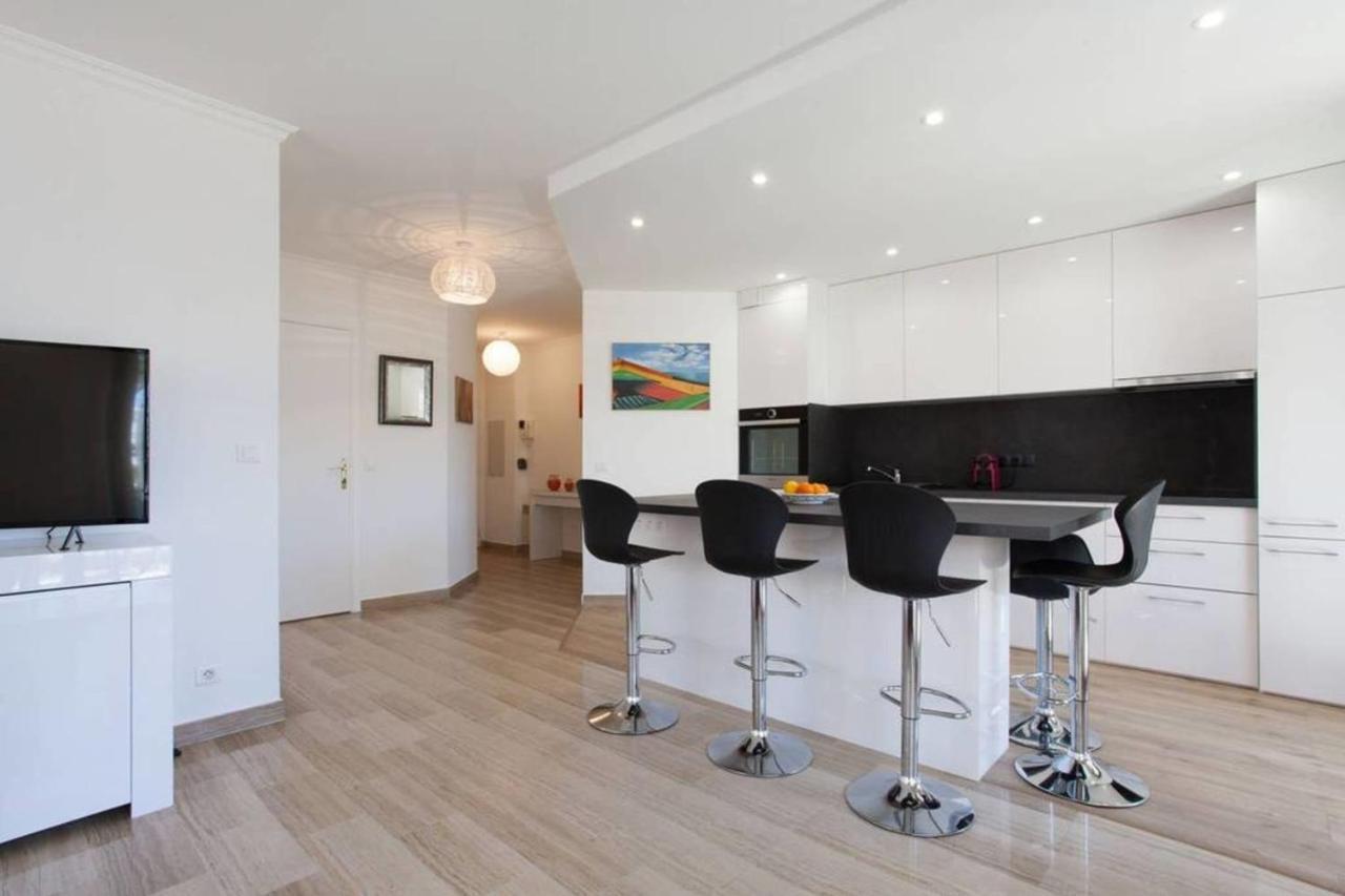 3-Room Apartment With Terrace In Palm Beach カンヌ エクステリア 写真