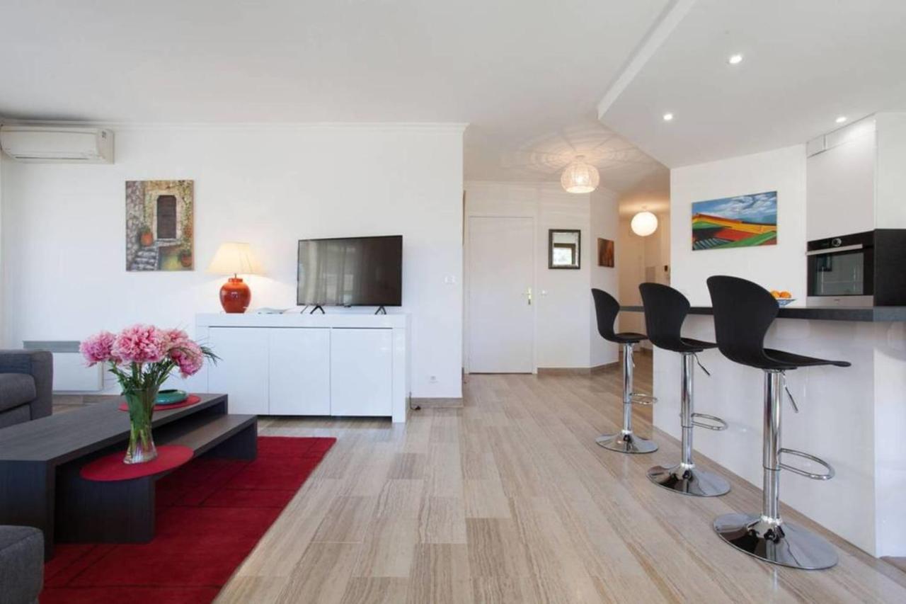 3-Room Apartment With Terrace In Palm Beach カンヌ エクステリア 写真