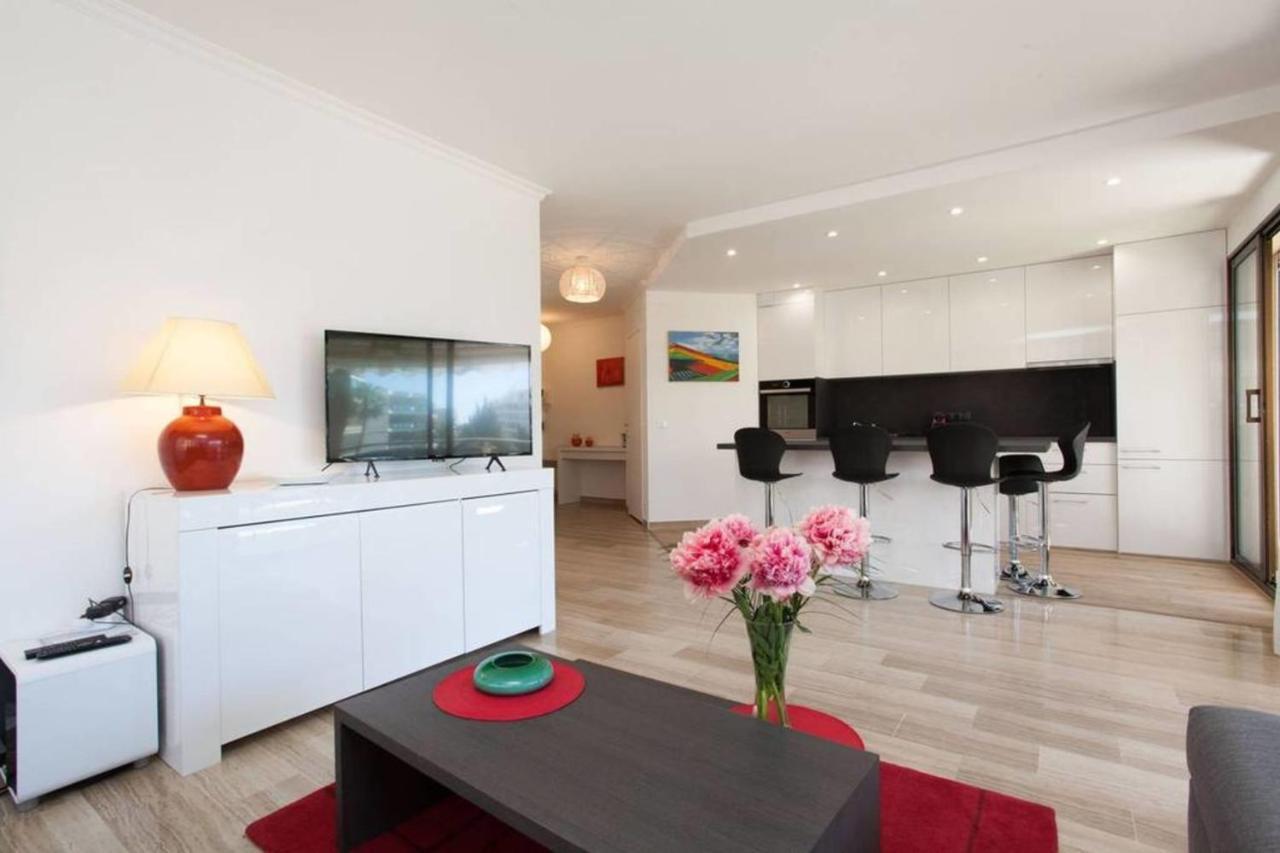 3-Room Apartment With Terrace In Palm Beach カンヌ エクステリア 写真