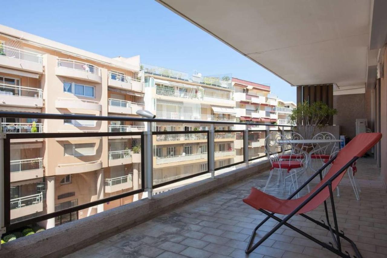 3-Room Apartment With Terrace In Palm Beach カンヌ エクステリア 写真
