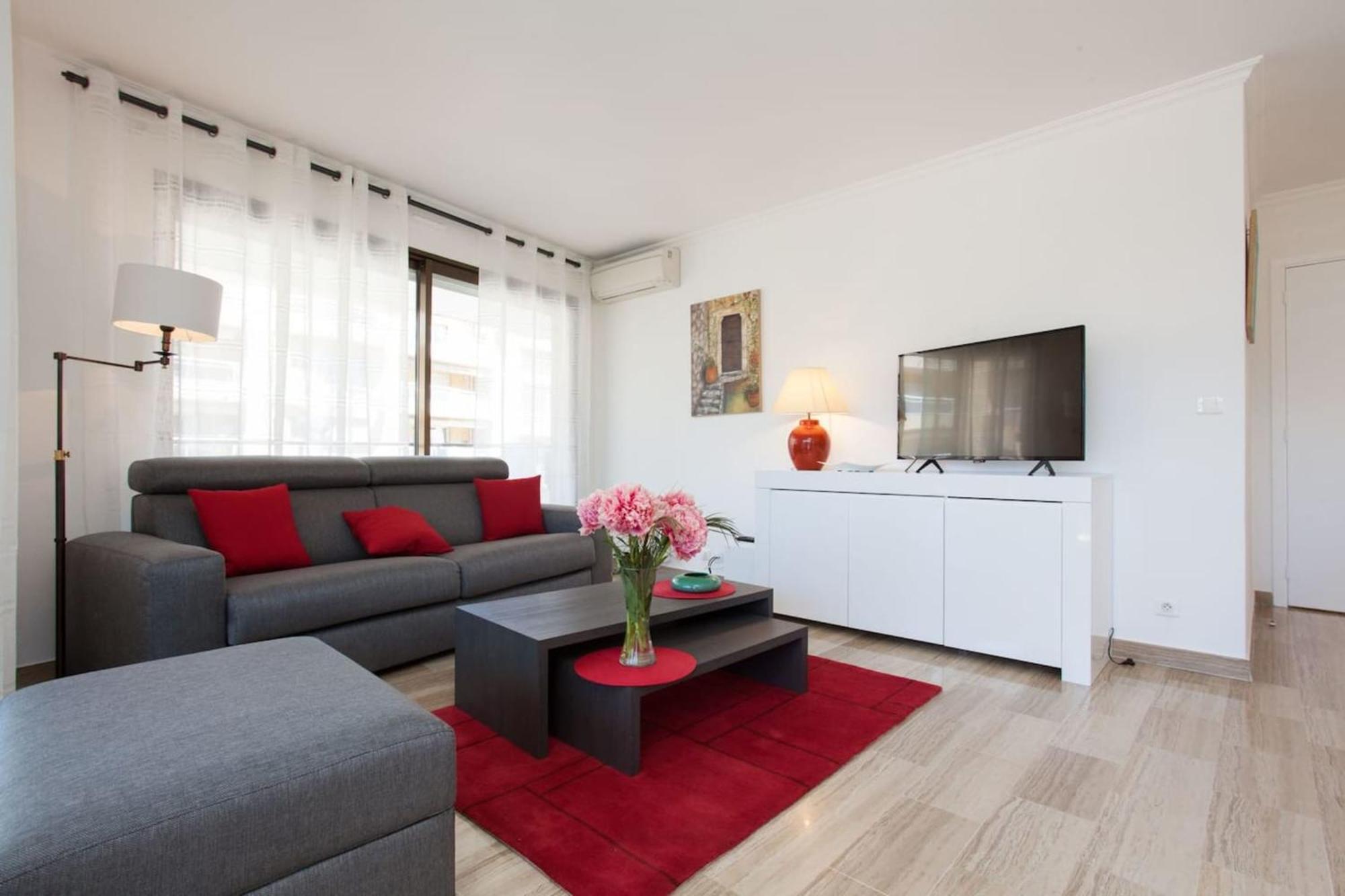 3-Room Apartment With Terrace In Palm Beach カンヌ エクステリア 写真
